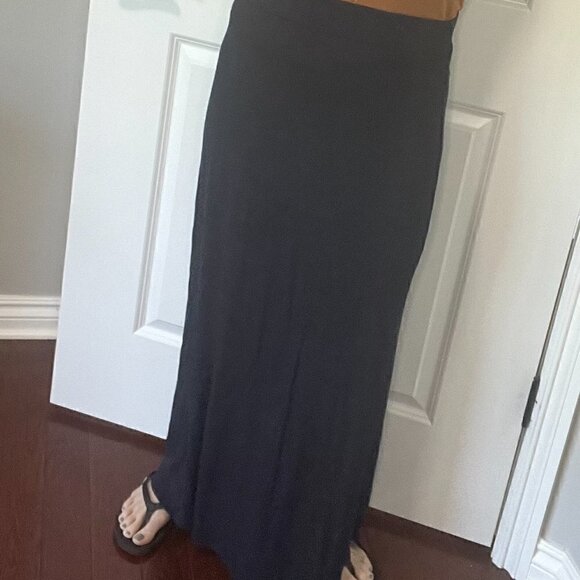 The Limited Navy Blue Maxi Skirt Size M EUC - Picture 1 of 3